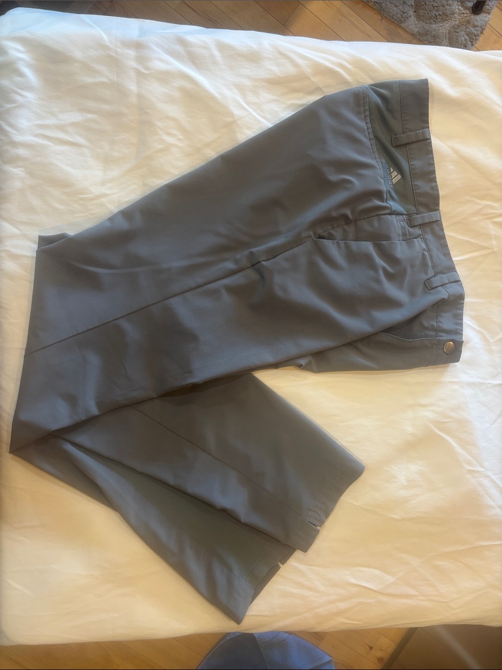 adidas Men's Slate Gray Dress Pants